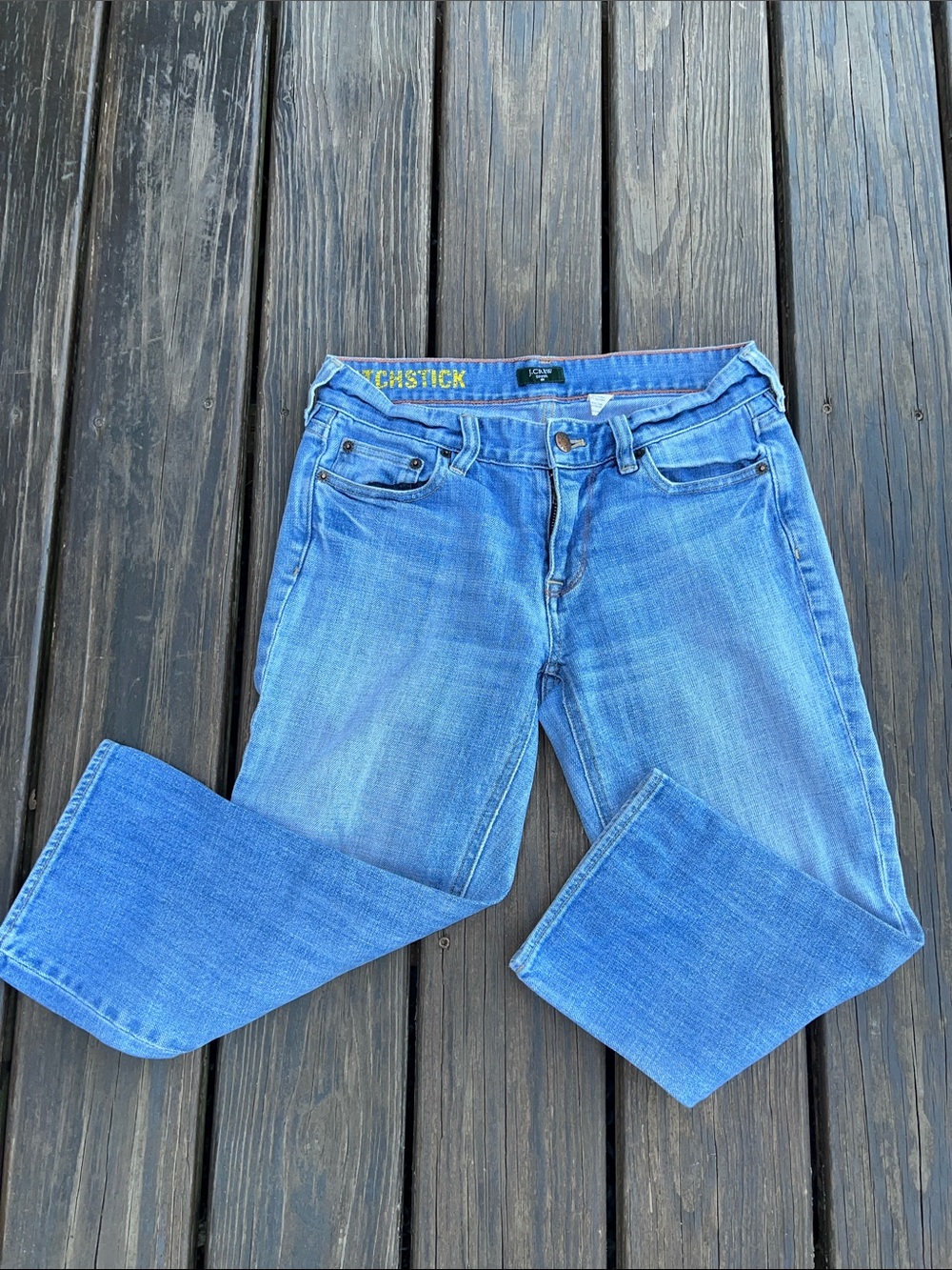 J. Crew Matchstick Stretch Capris Jean
